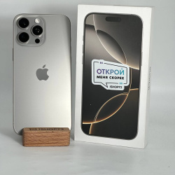 Смартфон Apple iPhone 16 Pro Max 256Гб &quot;натуральный титан&quot; б/у