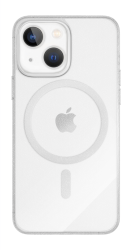 Чехол пластиковый VLP Starlight с MagSafe для iPhone 14 прозрачный с блестками