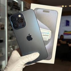 Смартфон Apple iPhone 15 Pro Max 512Гб "синий титан" б/у