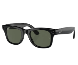 Умные очки Ray-Ban Wayfarer RW4006 Matte Black Transitions Graphite Green