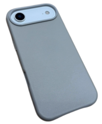Чехол кожаный LeatherCase MagSafe для iPhone Air серый