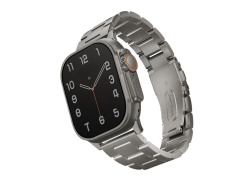 Ремешок стальной Uniq Osta для Apple Watch 42/44/45/49 мм серебристый