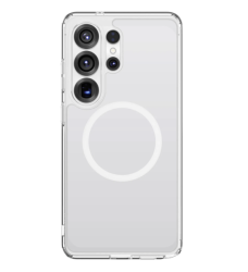 Чехол Clear Case MagSafe для Samsung Galaxy S26 Ultra прозрачный