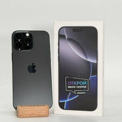 Смартфон Apple iPhone 16 Pro Max 512Гб "черный титан" б/у