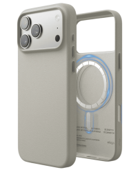 Чехол Elago c MagSafe кожаный для iPhone 17 Pro Max бежевый
