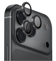 Защитное стекло камеры Uniq Optix Aluguard для iPhone 18 Pro/18 Pro Max черное