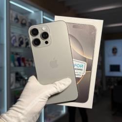 Смартфон Apple iPhone 16 Pro Max 256Гб "натуральный титан" б/у