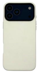 Чехол кожаный Kzdoo MagSafe для iPhone 17 Pro Max белый