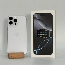 Смартфон Apple iPhone 16 Pro Max 1Тб "белый титан" б/у