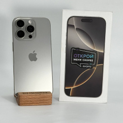 Смартфон Apple iPhone 16 Pro 128Гб «натуральный титан» уценка
