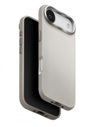 Чехол кожанный Uniq Lyden MagSafe для iPhone Air бежевый