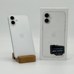 Смартфон Apple iPhone 16 Plus 256Гб белый б/у