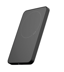 Внешний аккумулятор VLP Qi2 5000mAh черный титан