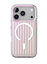 Чехол силиконовый VLP Pulse c MagSafe для iPhone 17 Pro перламутровый