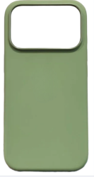 Чехол силиконовый Silicone Case Magsafe для iPhone 17 Pro зеленый