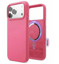 Чехол Elago c MagSafe силиконовый для iPhone 17 Pro фуксия
