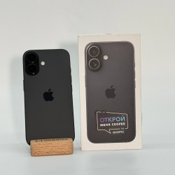 Смартфон Apple iPhone 16 256Гб черный б/у