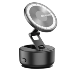 Вакуумный держатель Momax MagSafe 1-Snap Go черный