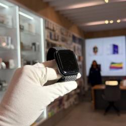Apple Watch Series 7, 45 мм, корпус из алюминия цвета "темная ночь" б/у