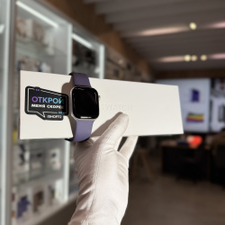 Apple Watch Series 11, 42 мм, корпус из алюминия серебристого цвета б/у