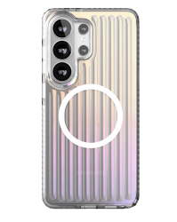 Чехол силиконовый VLP Pulse c MagSafe для Samsung Galaxy S26 Ultra перламутровый