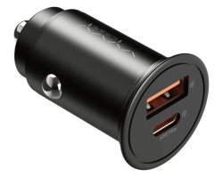 АЗУ Vyvylabs Round Dot USB + Type-C 65W черное