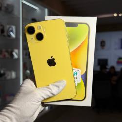 Смартфон Apple iPhone 14 128Гб желтый б/у