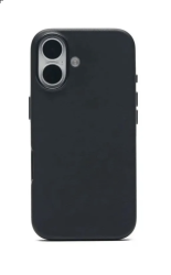 Чехол кожаный Kzdoo MagSafe для iPhone 17 черный