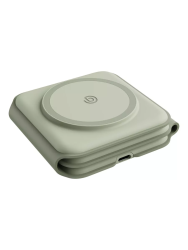 Док-станция Bazic Trio Plus 15W 3 в 1 зеленая
