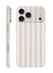 Виниловая наклейка Kkspace для iPhone 17 Pro holiday wrap бежевая
