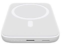 Внешний аккумулятор Wiwu Snap Cube Magnetic Wireless 5000mAh белый